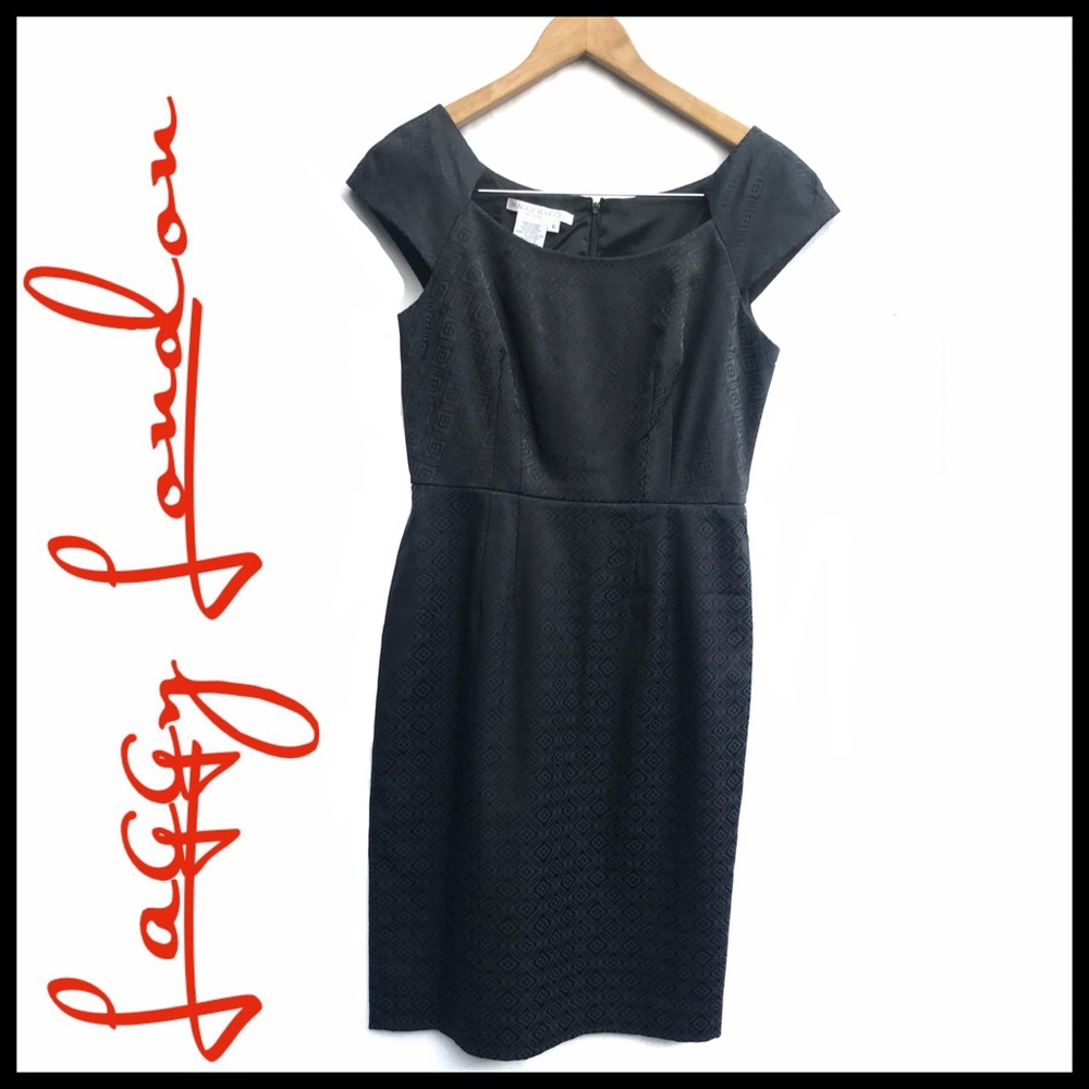 Laggy London Capped Sleeves Business Dress